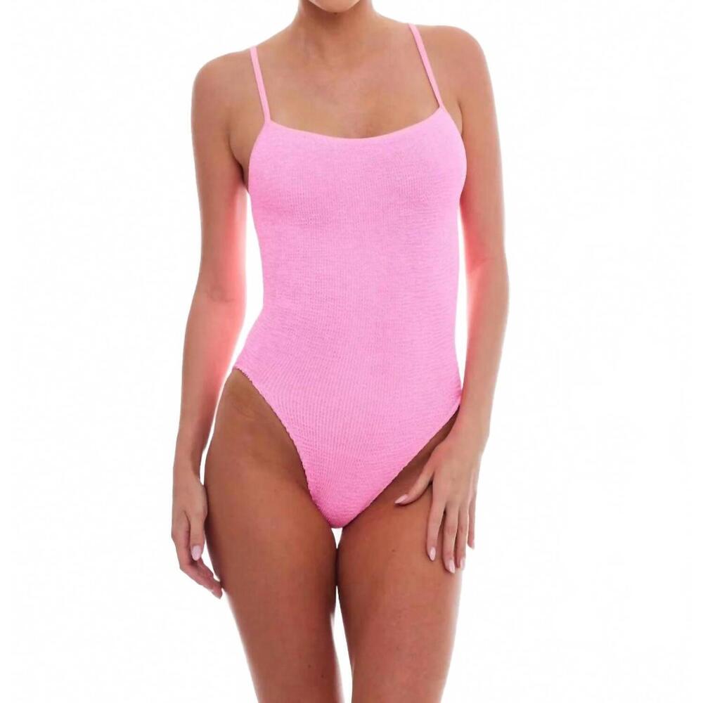 NEW LOVE & BIKINIS monte carlo one piece in strawberry pink